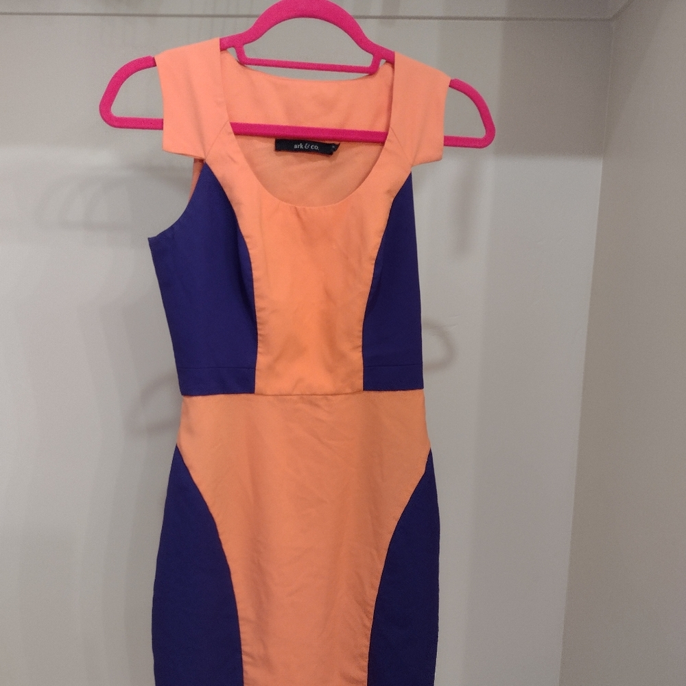 Dress, color block